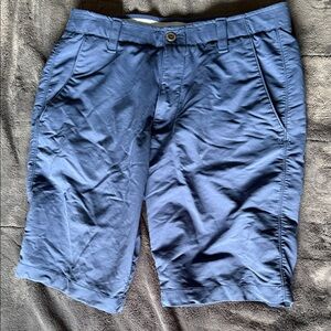 Under Armour Men's Navy Flat Front Shorts